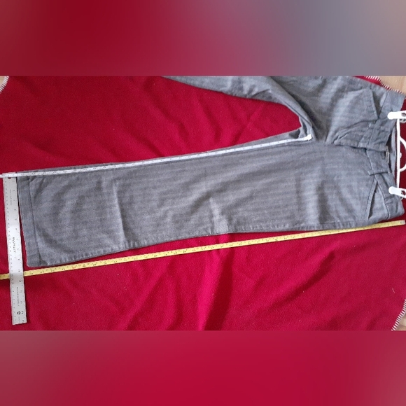 Grey wide-leg professional slacks, 4 - Picture 7 of 16